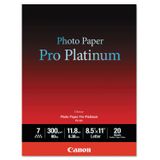 Papel Fotográfico Canon 2768b022 Pro Platinum 8.5x11" 20 Folhas