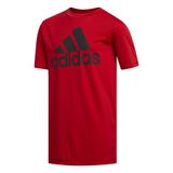 Camiseta Adidas De Manga Curta Masculina Aeroready Scarlet - M
