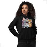 Moletom Unissex Canguru Tom E Jerry Lançamento Envio Rapido