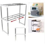 Prateleira Multifuncional Ajustavel Estante De Cozinha Quarto Banheiro Rack Telescopica