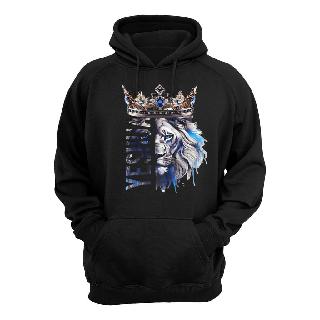 Moletom Blusa Yeshua Com Capuz E Bolso Conforto E Estilo