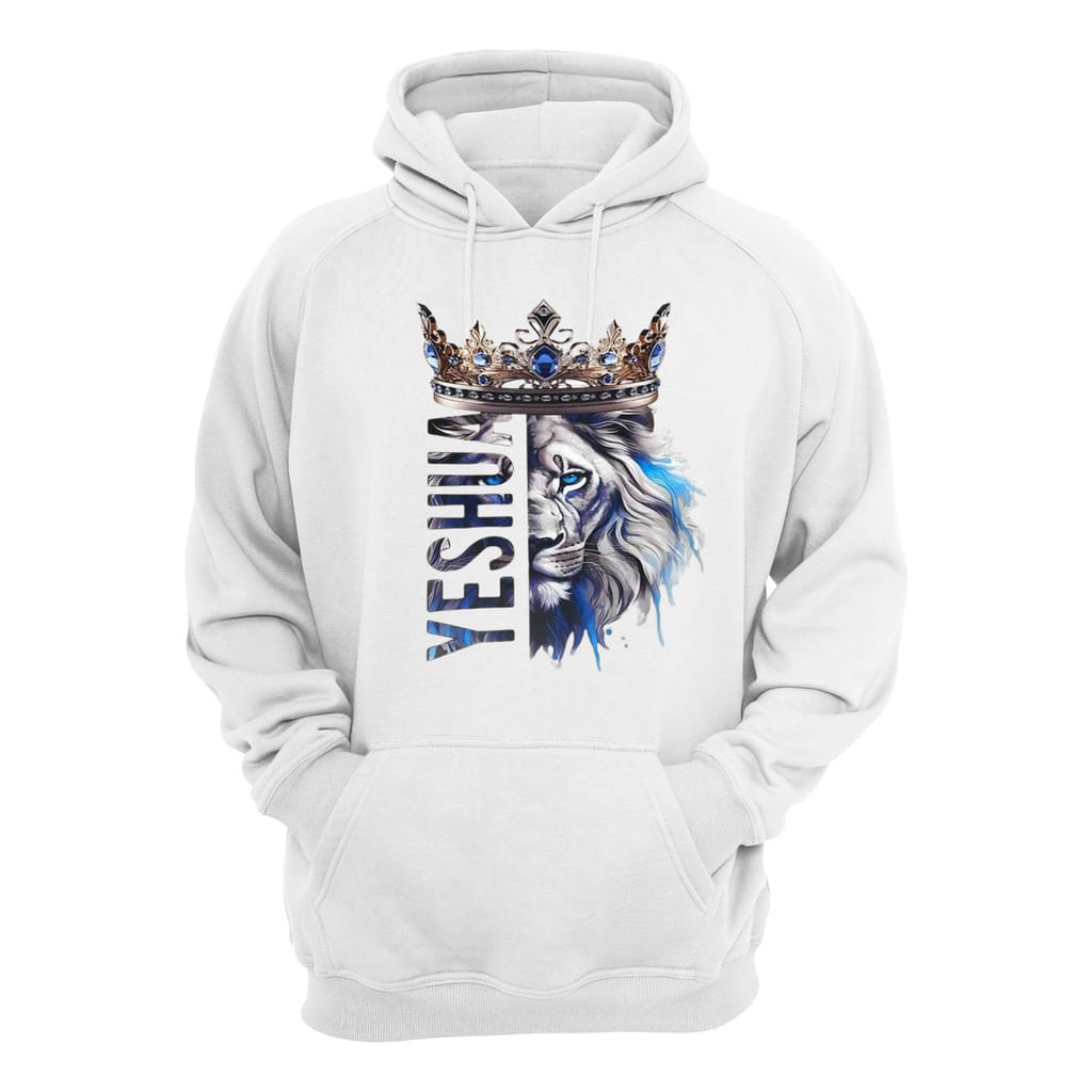 Moletom Blusa Yeshua Com Capuz E Bolso Conforto E Estilo