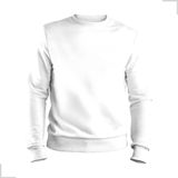 Moletom Gola Careca Liso De Algodão Blusa De Frio Flanelado