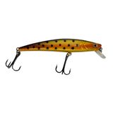 Isca De Pesca Artificial Hengjia Meia Água 9cm 8gr Barbela Curta Plástico Abs
