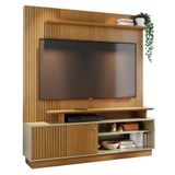 Estante Home Theater Ares Cumaru/opala Para Tv Até 75 - Madetec