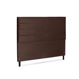Cabeceira Tokyo Jbe Moveis Queen 158 Casal Diamond Luxo Cama Box Linha Quartos Cor Marrom
