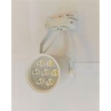 Trilho Eletrificado 1 Metro Com 1 Spot Super Led 7w Bivolt Cor Produto Branco