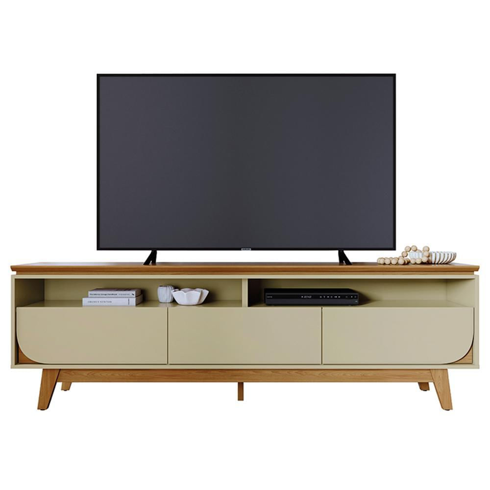 Rack Bancada Selene Cumaru/opala Para Tv Até 75 - Madetec