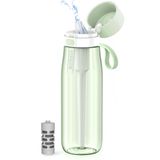Garrafa De Água Philips Gozero Everyday Filter 650 Ml Verde