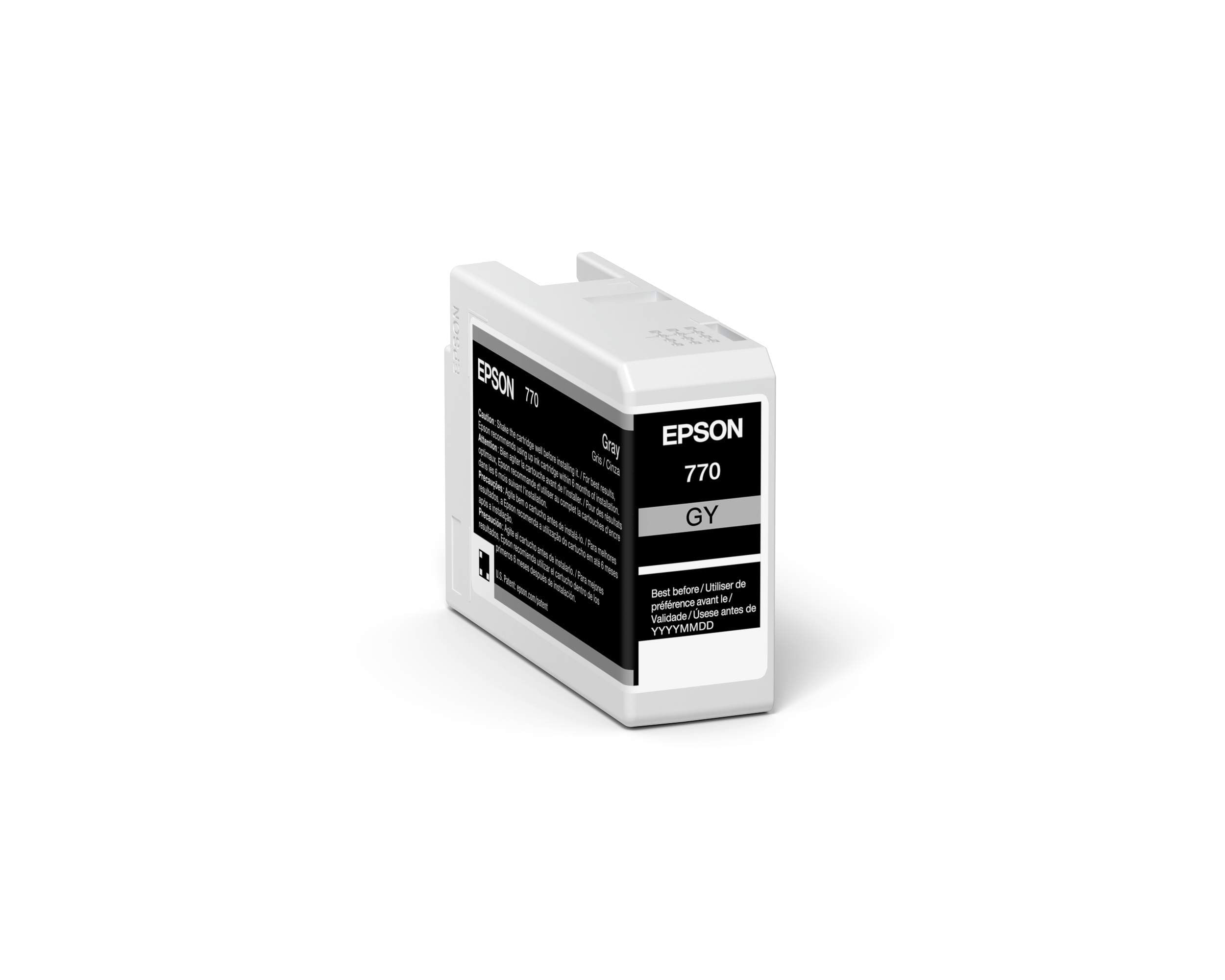 Tinta Epson Ultrachrome Pro10 Cinza (t770720) 25 Ml