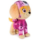 Brinquedo De Pelúcia Paw Patrol Air Rescue Skye 30 Cm Com Mochila Removível