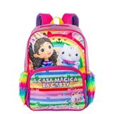 Mochila Costa Grande Escolar Menina Casa Mágica Gabby Sestini