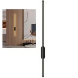Luminaria Arandela Perfil Led Slim Fit 3 Em 1 Luz Indireta Moderna Parede Decoraçao Quarto Sala Minimalista Ambiente