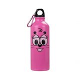 Garrafa Alumínio Rosa Dalila 500ml - Turma Da Mônica