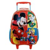 Mochila Rodinha Escolar Infantil Mickey Pateta Xeryus 11610