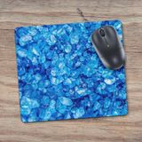Mouse Pad Textura Pedra Preciosa Azul