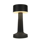 Luminaria Led De Mesa Jimp Touch Recarregavel Usb Preto Taschibra