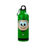 Garrafa Alumínio Verde Cebolinha 500ml - Turma Da Mônica