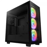 Gabinete Gamer Nzxt H7 Elite Lateral De Vidro Temperado Mini-itx/micro-atx/atx Com 4 Fans Rgb - Cm-h