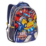 Mochila Costas Transformers Escolar Sos Robots Infantil Seanite