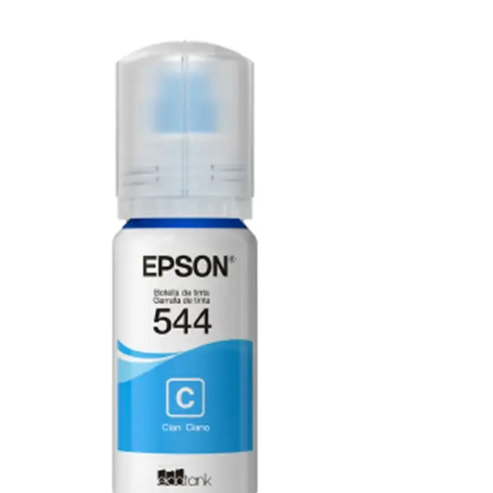Refil De Tinta Epson T544 Ciano T544222-br - T544222-br - Carrefour