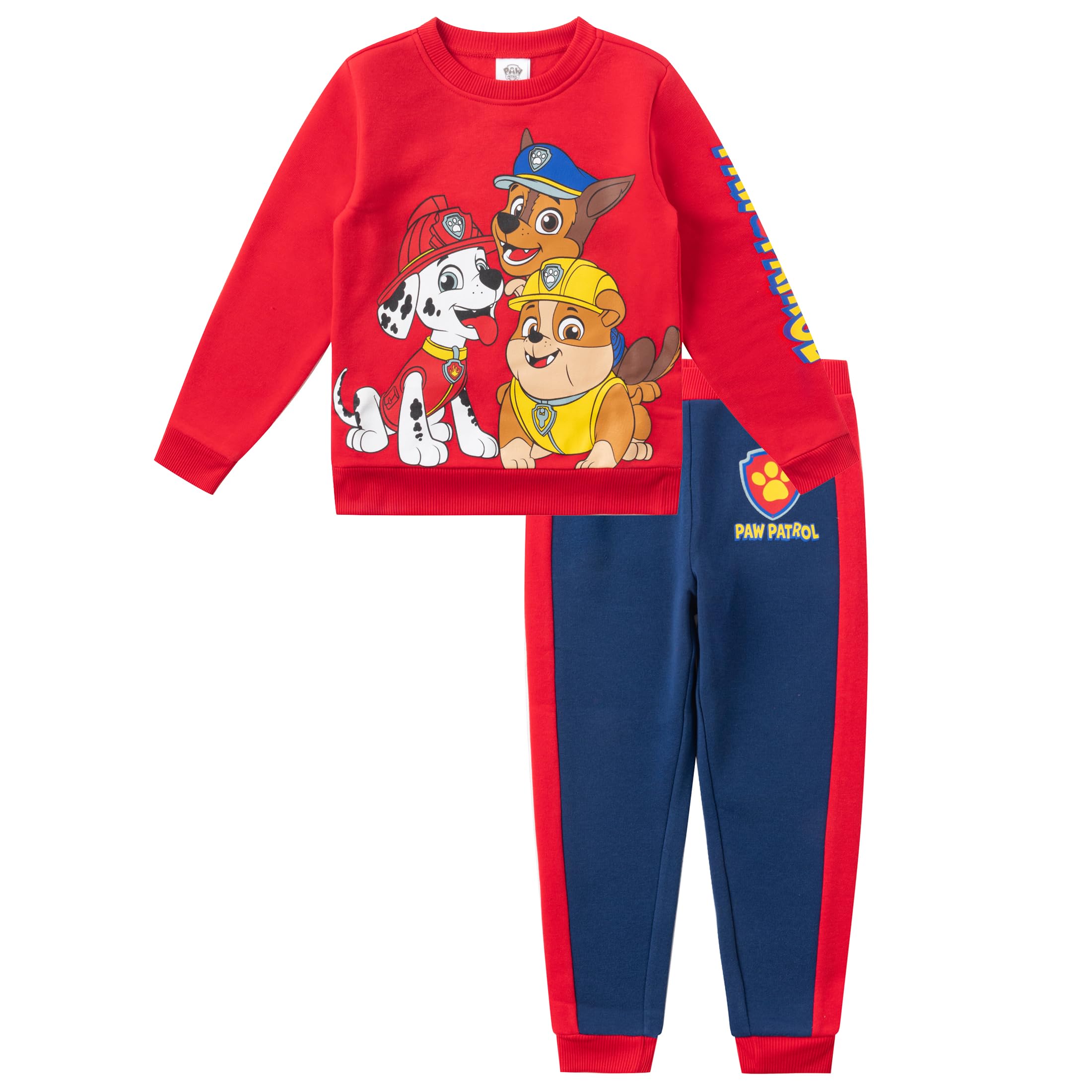 Conjunto De Roupas Paw Patrol Nickelodeon Sweatshirt And Jogger