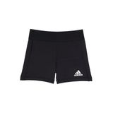Shorts De Voleibol E Meia-calça Adidas Alphaskin Para Meninas Preto/branco