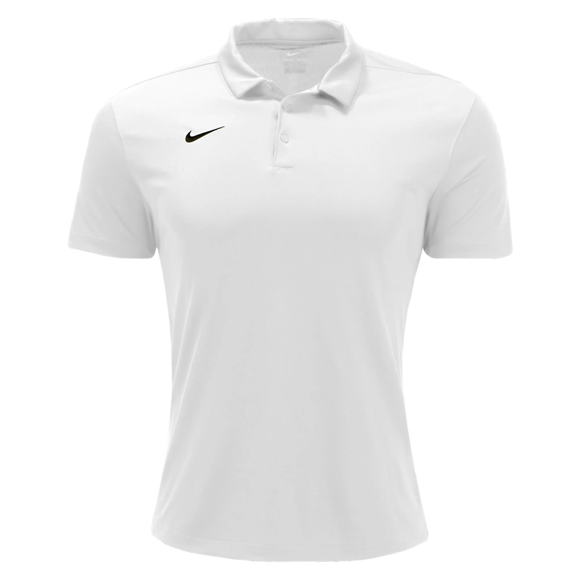 Camisa Polo Nike Dri-fit De Manga Curta Para Homens Branca - M
