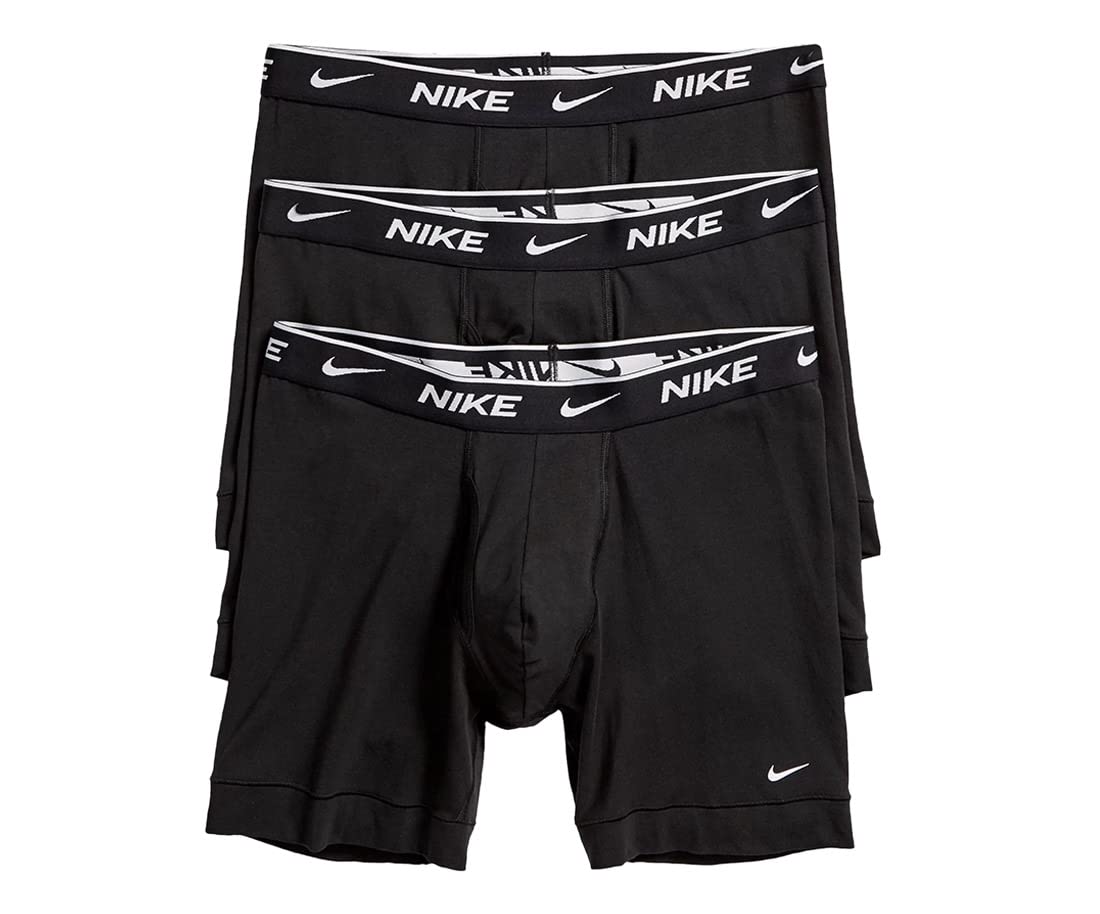 Cuecas Boxer Nike Everyday Cotton Stretch Para Homens, Pacote Com 3