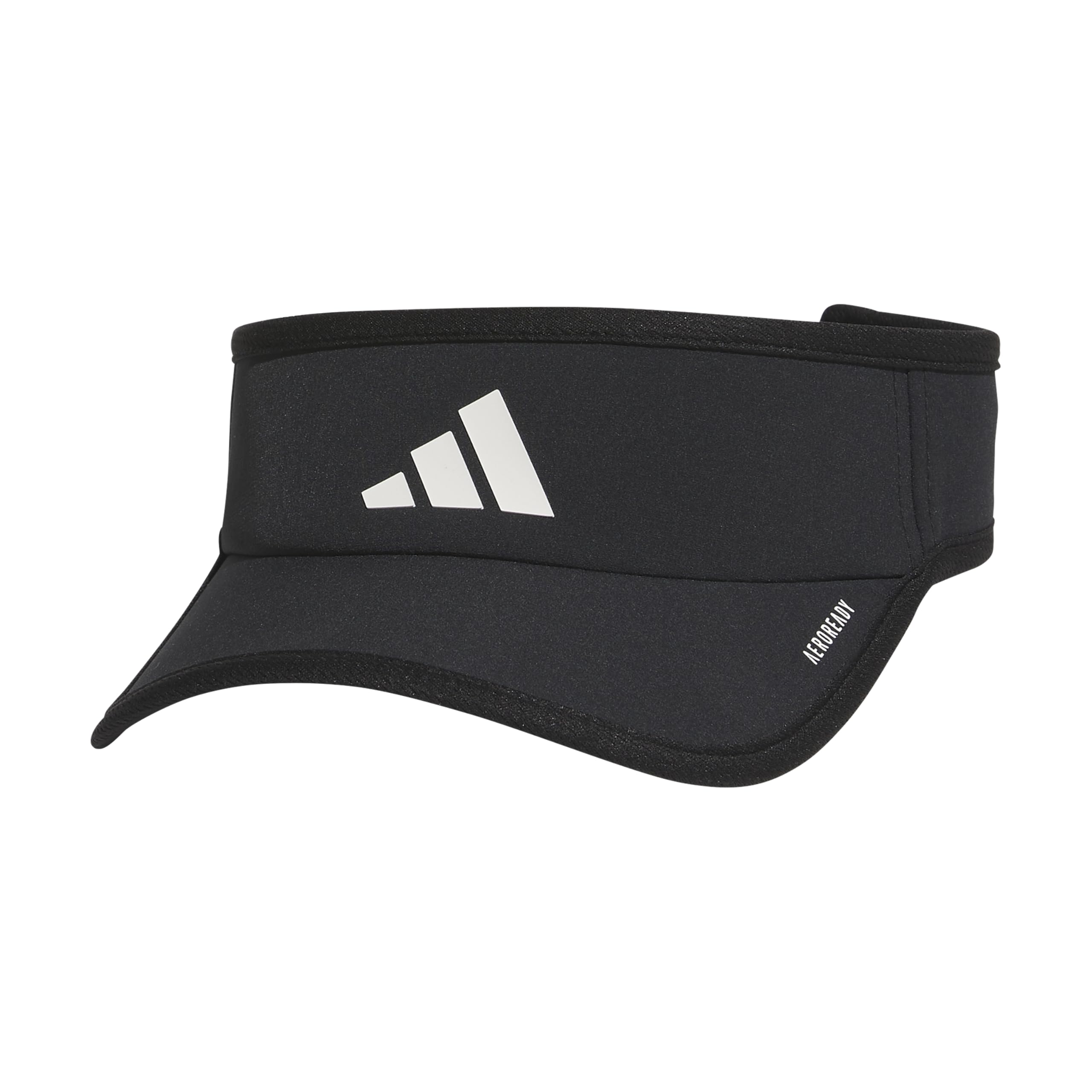 Viseira Adidas Superlite Adjustable Fit Sport Preto/branco