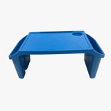 Bandeja Mesa Colo Apoio Comer Refeição Cama Suporte Notebook Azul