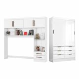 Guarda Roupa Casal Modulado Carioca Móveis Sevilha Branco