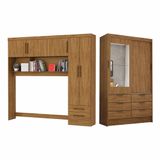 Guarda Roupa Modulado Sevilha Com Espelho Carioca Móveis Cinamomo