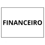 Placa Sinalização 1/2 Oficio Financeiro Mdf Natural [f031]