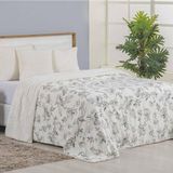 Cobertor Queen Top Line Estampado Hipercal-sherpa 1 Peça - Capri