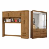 Guarda Roupa Casal Modulado Sevilha Premium Carioca Móveis Cinamomo