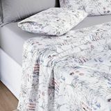 Jogo De Lençol Queen Cotton Select Estampado 200 Fios 4 Peças - Protea