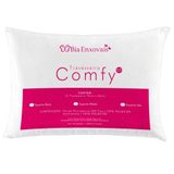 Travesseiro Comfy Suporte Baixo Fibra Siliconizada 450 Gramas 70cm X 50cm - 1 Unidade