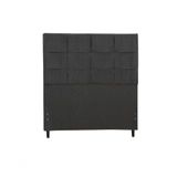 Cabeceira Casal Queen Size 164 Cm New Hylux Preto Para Cama Box Estofada