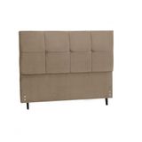 Cabeceira Casal King Size 195 Cm New Civic New Foam Para Cama Box Estofada
