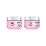Creme De Tratamento Elseve 300g Glycolic Gloss - Kit C/2un