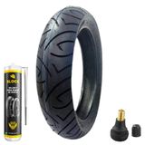 Pneu Cbx 250 Twister Fazer 250 130/70-17 62s Tl Sport Demon Pirelli + Selante + Bico