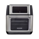 Fritadeira Air Fryer Black Decker 12 Litros Afo12g Preto E Inox 220v