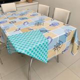 Toalha De Mesa Retangular Plástico Dupla Face 1,40x1,90 Uzoo