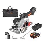 Serra Circular Worx Nitro 20v Sem Escova 4-1/2 Sem Fio Wx531l