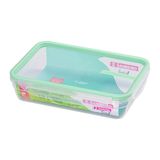 Pote Hermético Com Trava 1,6l Modular Sanremo Freshy Cores Fitness Academia Marmita Cozinha Alimento