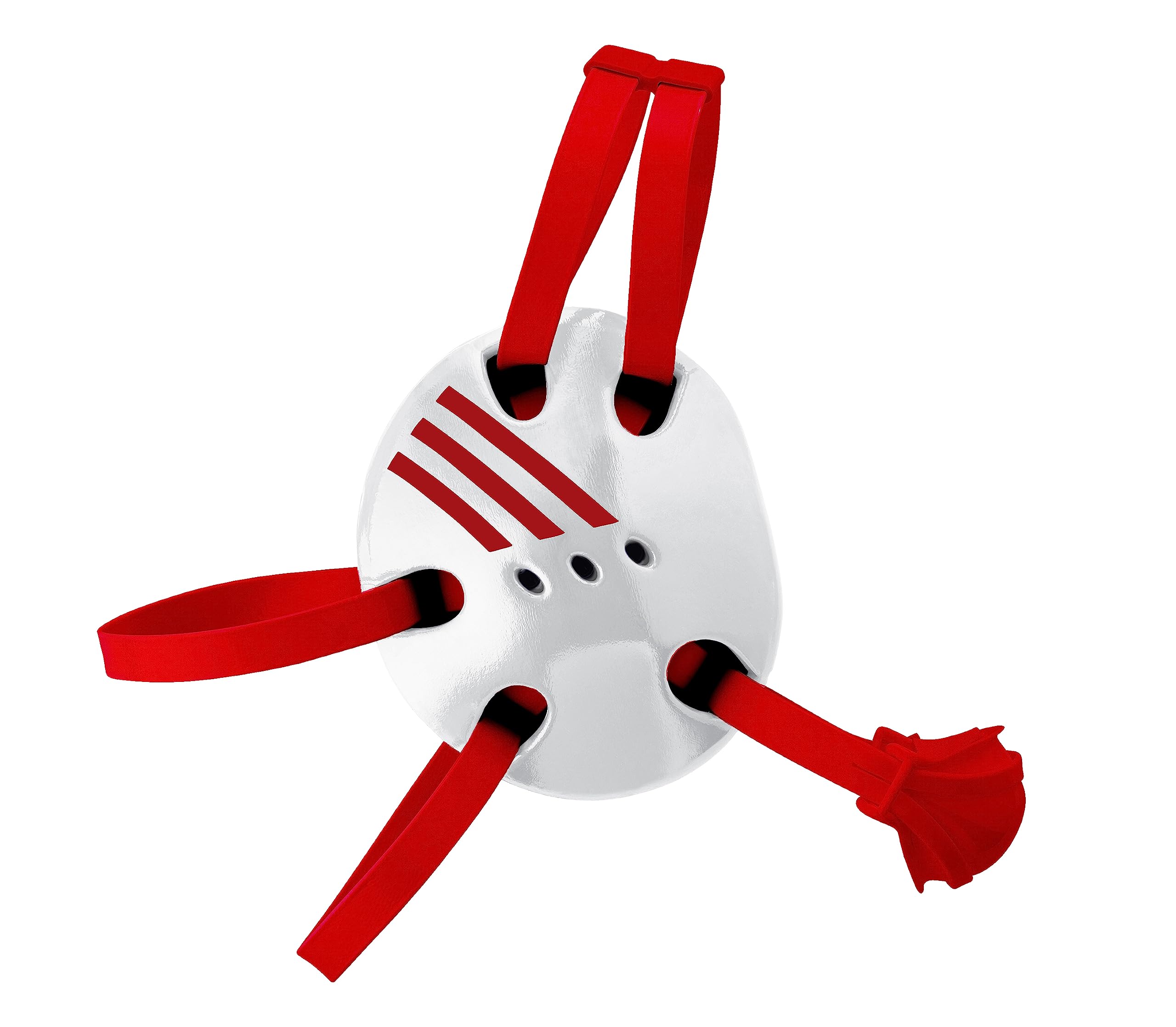 Protetor De Ouvido Adidas Response Ae100e Branco/vermelho Para Luta Livre