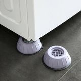 Kit 4 Pés Antiderrapantes Para Fogão Geladeira E Freezer
