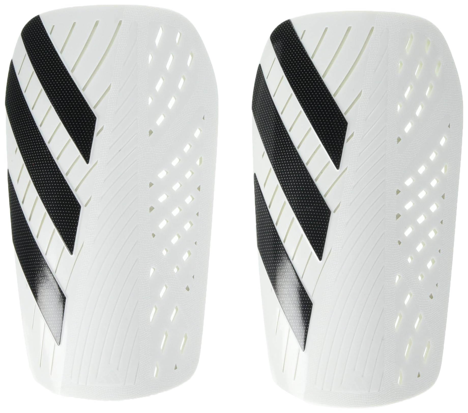 Shin Guards Adidas Tiro Club Unissex Para Adultos Brancos/pretos Pequenos
