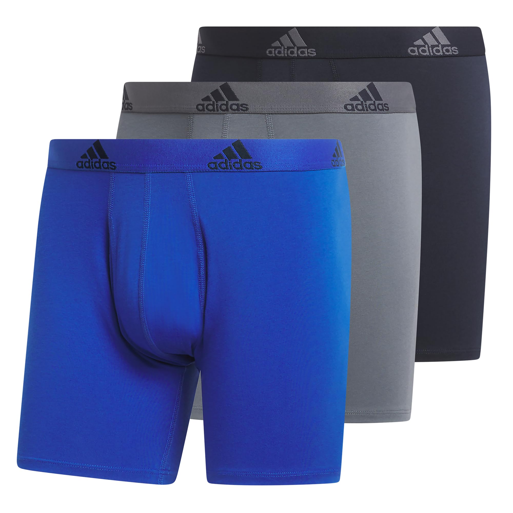 Cueca Boxer Masculina Adidas Performance Stretch Cotton